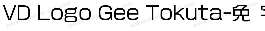 VD Logo Gee Tokuta字体转换